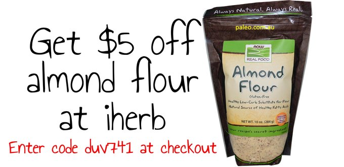 paleo recipes almond meal flour discount promo code iherb