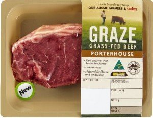 Graze Grass-fed beef meat Paleo Coles Supermarket shopping list primal