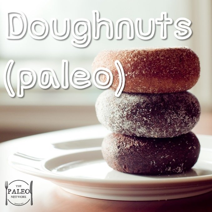 Paleo Doughnuts donuts recipe sugar gluten free-min