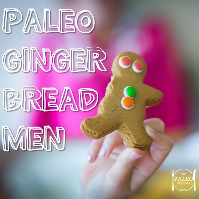 Paleo Diet Recipe Ginger Bread Men Man Cookies Biscuits