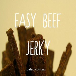 Easy beef jerky recipe dried Biltong recipe paleo network-min