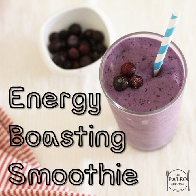 Energy Boasting Smoothie berries paleo primal juice juicing diet recipe-min