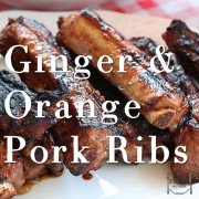 Ginger & Orange Pork Ribs paleo diet recipe-min
