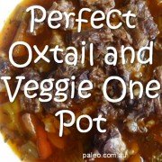 Paleo recipe Perfect Oxtail Veggie One Pot-min