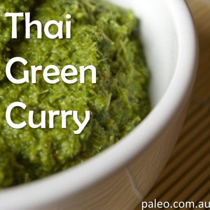 Paleo recipe thai green curry-min