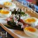 Quail’s Eggs, Bacon and Crispy Asparagus paleo recipe breakfast idea-min