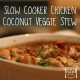 Recipe paleo Slow Cooker Chicken Coconut Veggie Stew-min