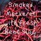 Smoked Mackerel with Fresh Beet Slaw paleo lunch recipe-min