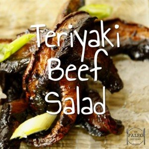 Teriyaki Beef Salad recipe dinner lunch Asian grass-fed-min