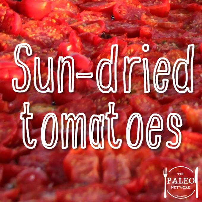 sun-dried tomatoes recipe paleo diet oven dehydrator how to
